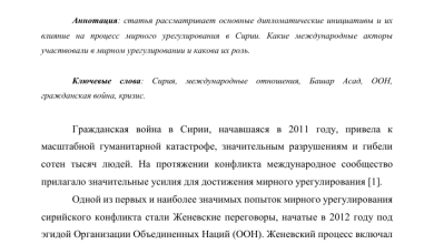 Photo of Решение ООН по конфликту в Сирии