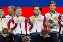 Photo of Российские гимнасты на пьедестале чемпионата